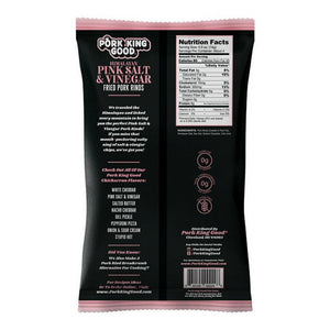Pork King Good Pink Salt & Vinegar Pork Rinds 1.75 oz