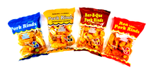 Load image into Gallery viewer, Porkie&#39;s BBQ Pork Rinds 1.75oz bag
