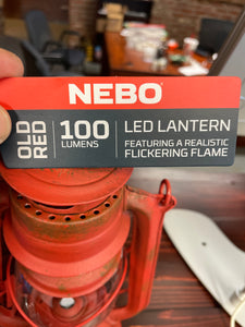 Nebo Old Red Lantern