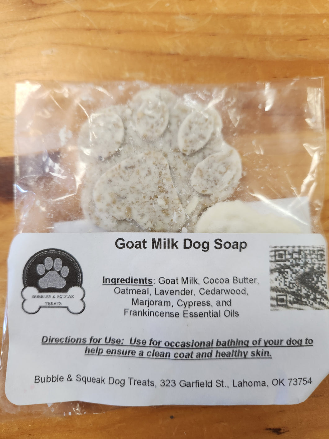 Goat Milk Dog Soap -VNDR Bubbles and Squeak