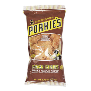 Porkie's BBQ Pork Rinds 1.75oz bag